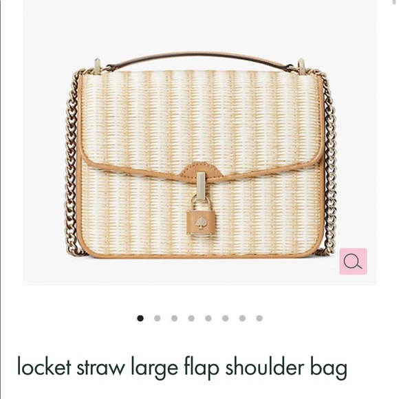 kate spade Handbags - NWOPT Kate Spade Straw Weave Bag— Kate Spade